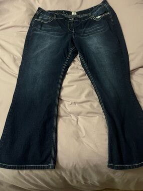 DC Women's Dark Indigo Bootcut Jeans